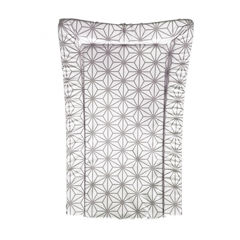 Obaby Changing Mat - Stars Geometric Grey