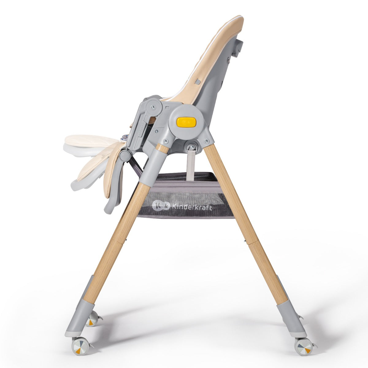 Kinderkraft LASTREE 2-in-1 Multipurpose Highchair Wood