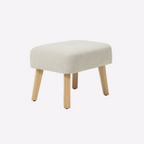 Tutti Bambini Jonah Rocking Chair & Footstool - Pebble