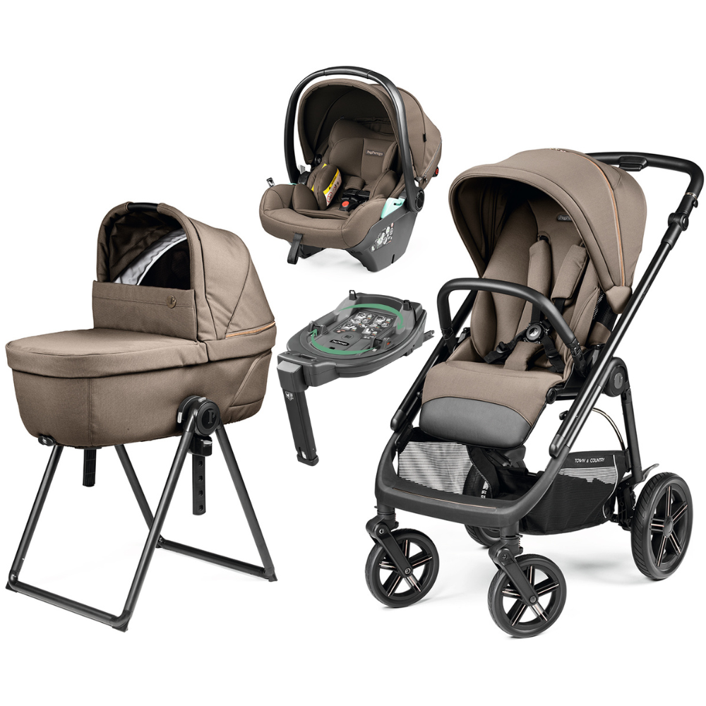 Peg Perego Veloce TC Lite Bundle - Pine Bark