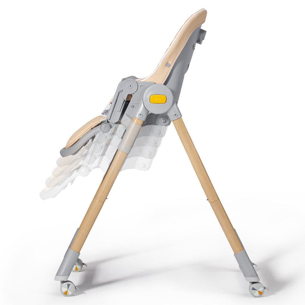 Kinderkraft LASTREE 2-in-1 Multipurpose Highchair Wood