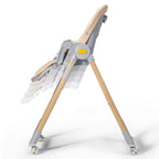 Kinderkraft LASTREE 2-in-1 Multipurpose Highchair Wood