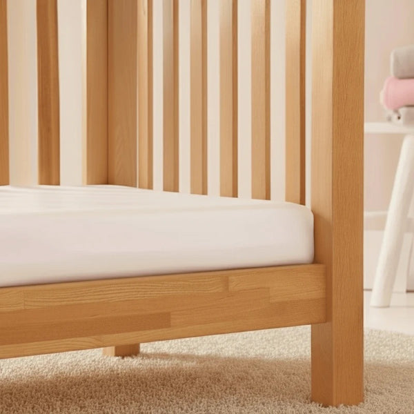 Clair de Lune Fitted Cot Bed Mattress Protector - 140 x 70 cm