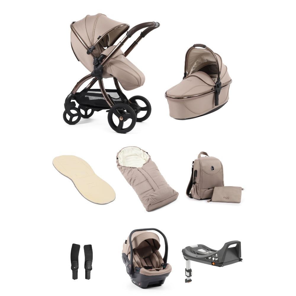 egg3 Special Edition Luxury Bundle with Shell i-Size Car Seat