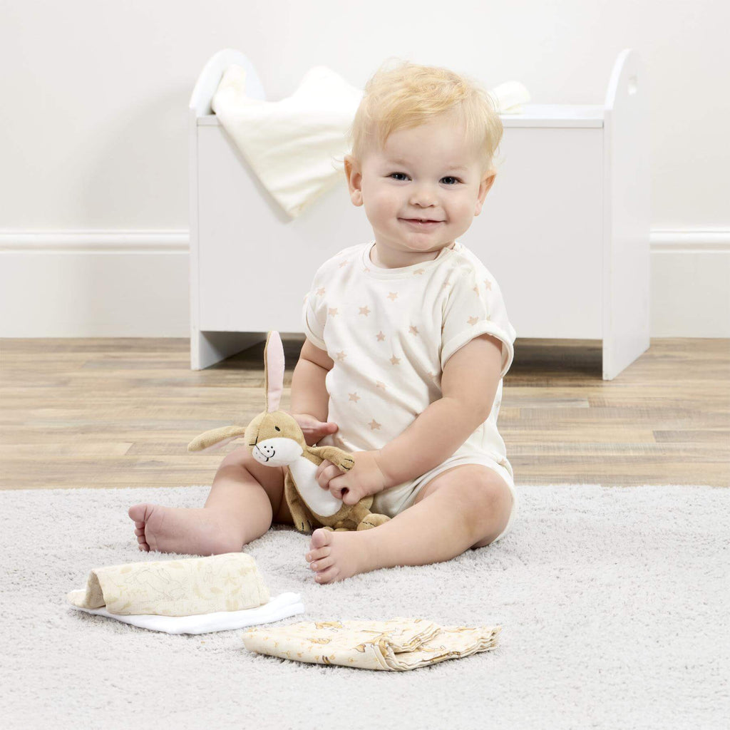 Guess How Much I Love You  Soft Toy & Muslin Set