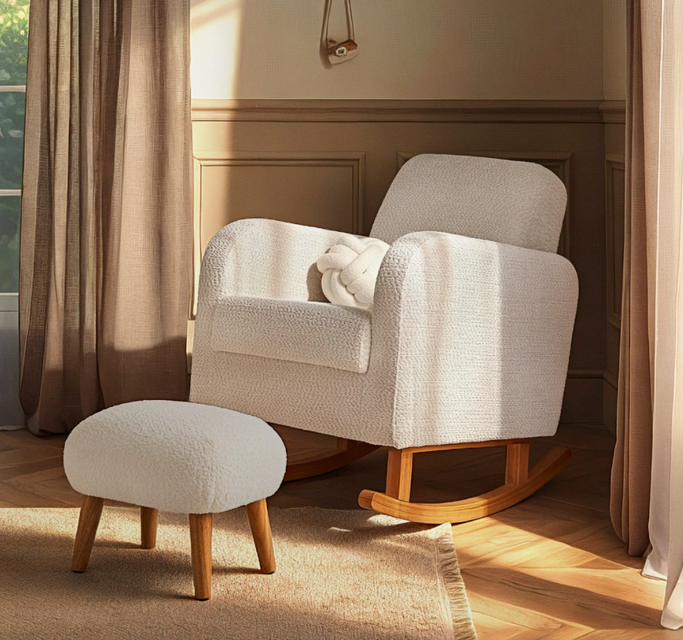 CuddleCo Etta Nursing Chair with Footstool