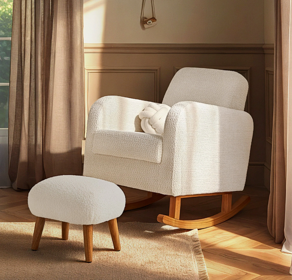 CuddleCo Etta Nursing Chair with Footstool