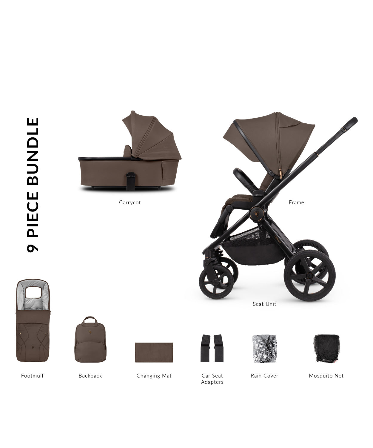 Venicci Upline 2 2in1 Travel Bundle
