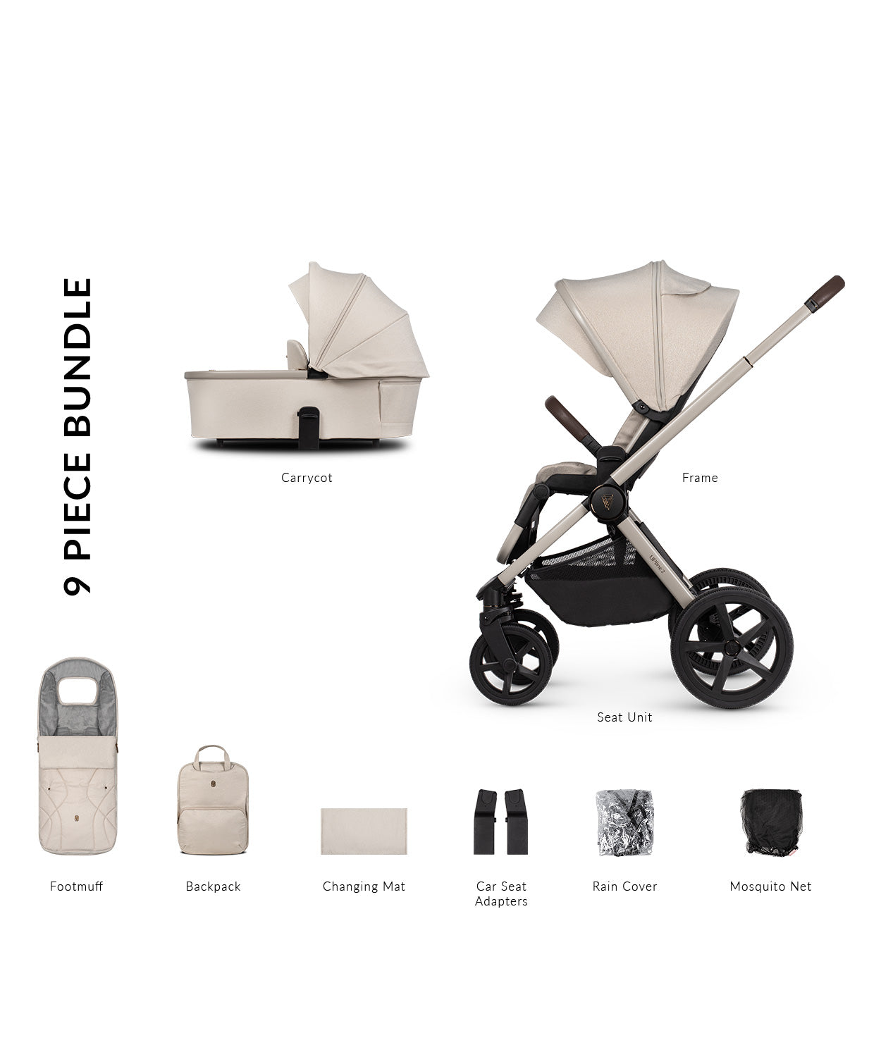 Venicci Upline 2 2in1 Travel Bundle