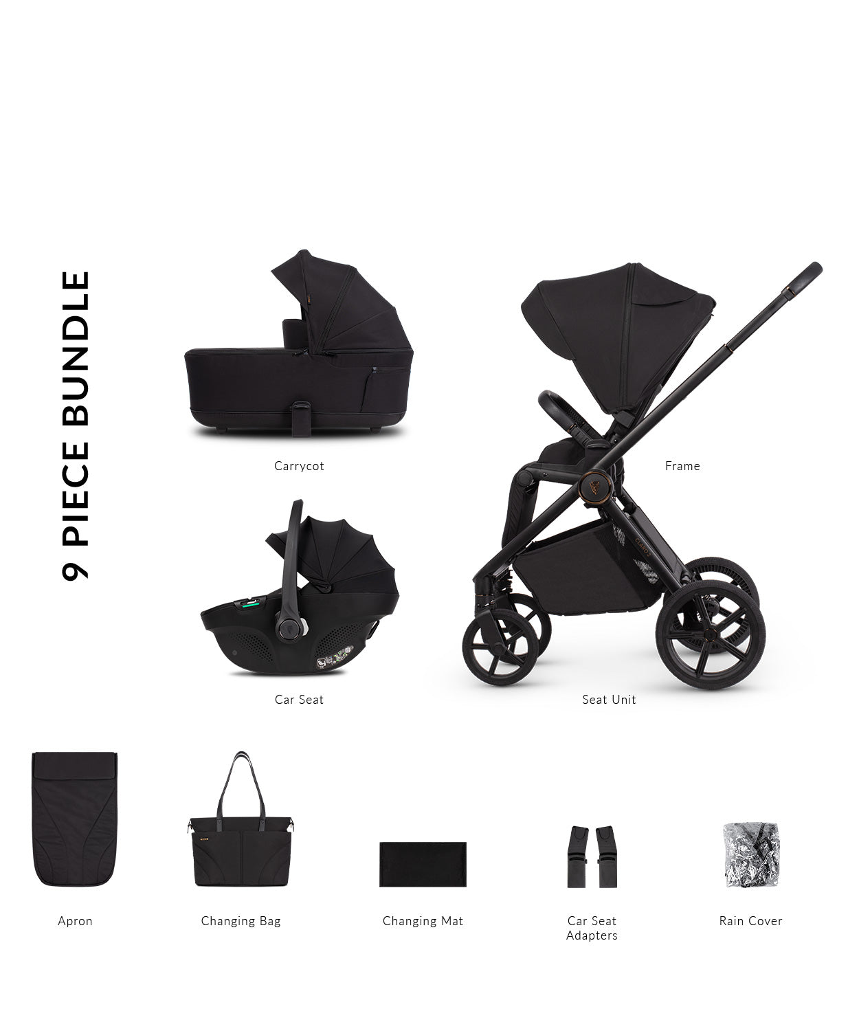 Venicci Claro 2 Luxury Travel Bundle