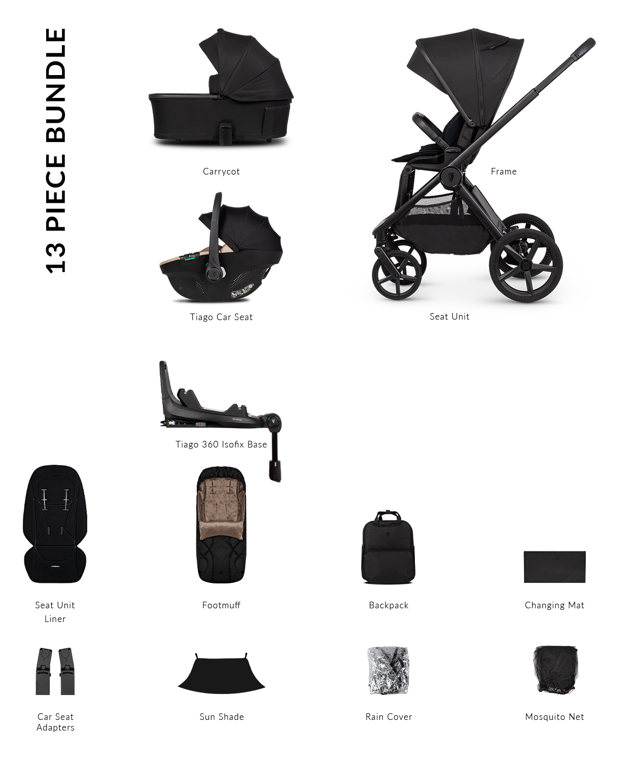 Venicci Upline 3 Luxury Bundle