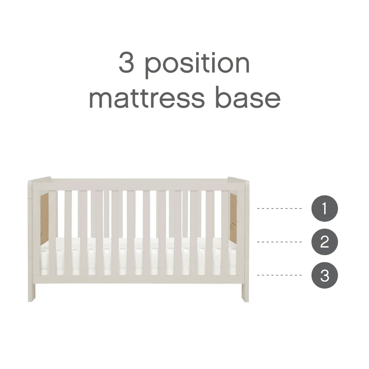 Tutti Bambini Essentials Alba Mini Cot Bed