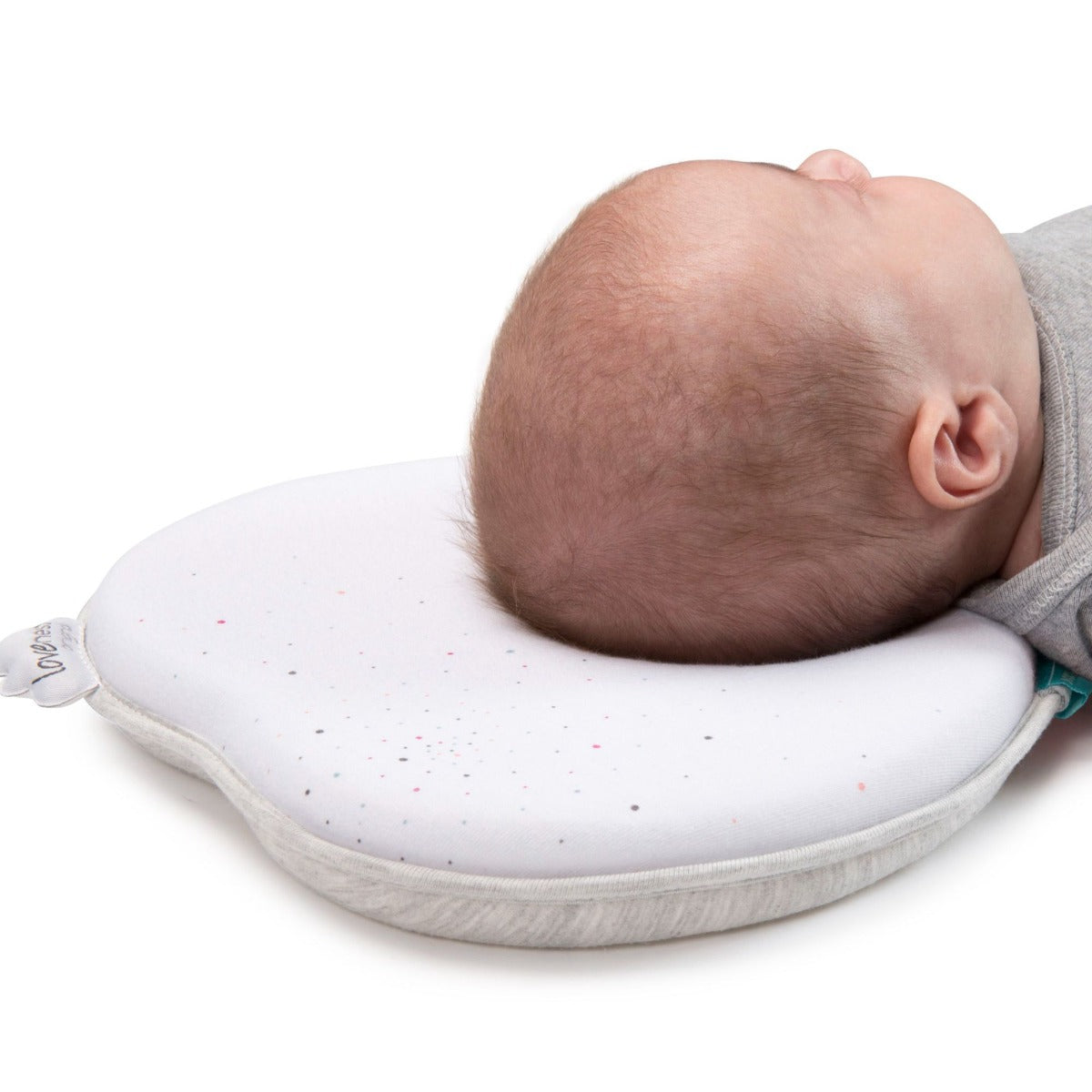 Babymoov Lovenest Flat Head Baby Pillow - White