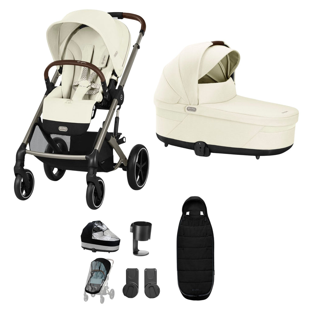 Cybex Balios S Lux 8 Piece Bundle - Seashell Beige