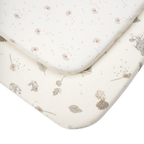 Tutti Bambini Bedside Crib Fitted Sheets 2pk - Cocoon