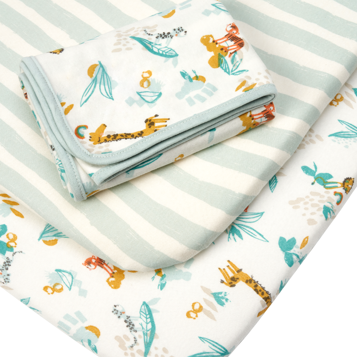 Tutti Bambini Bedside Crib Starter Pack - Run Wild