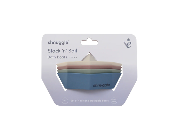 Shnuggle Stack 'n' Sail Bath Boat Toys