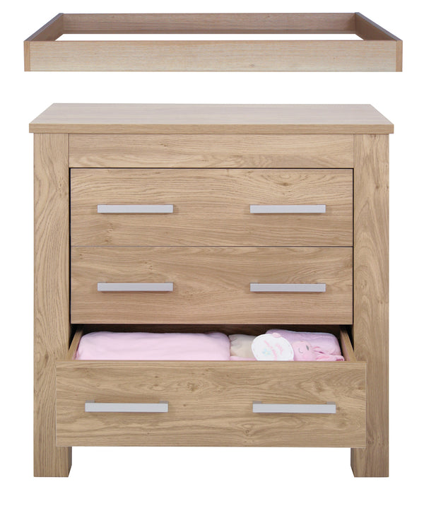 Babystyle Bordeaux Dresser - Oak
