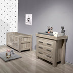 Babystyle Bordeaux 2 Piece Room Set - Ash