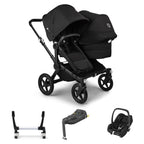 Bugaboo Donkey 5 Duo with Maxi-cosi Cabriofix isize car seat and base