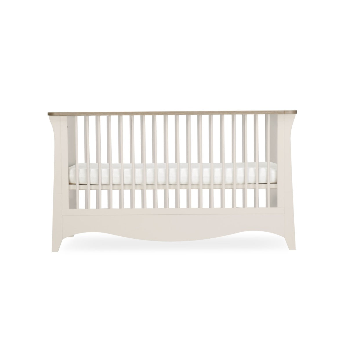 CuddleCo Clara Cot Bed - Cashmere & Ash