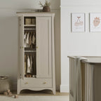 CuddleCo Clara 2 Door Double Wardrobe - Cashmere & Ash