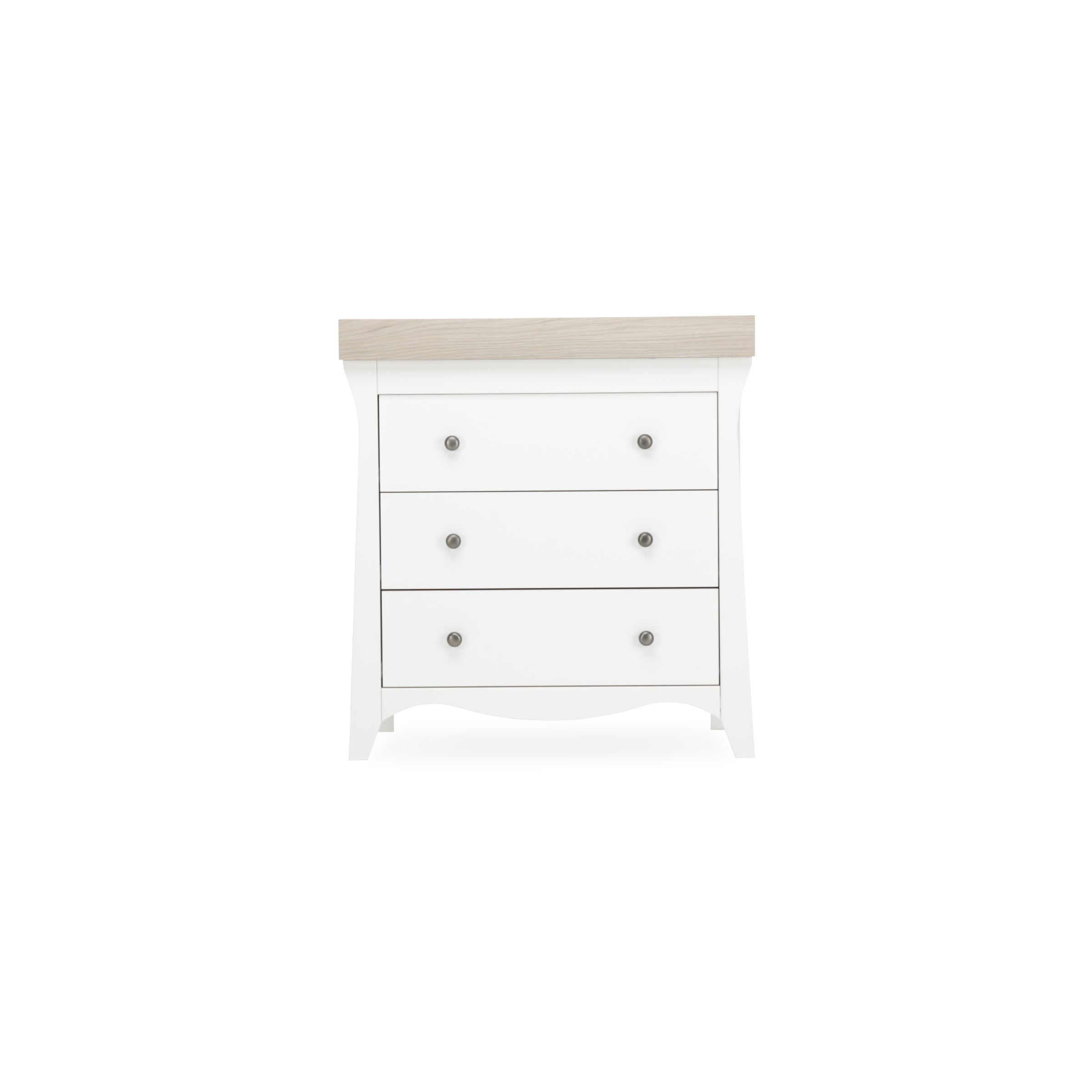 Cuddleco Clara Dresser & Changer - White & Ash