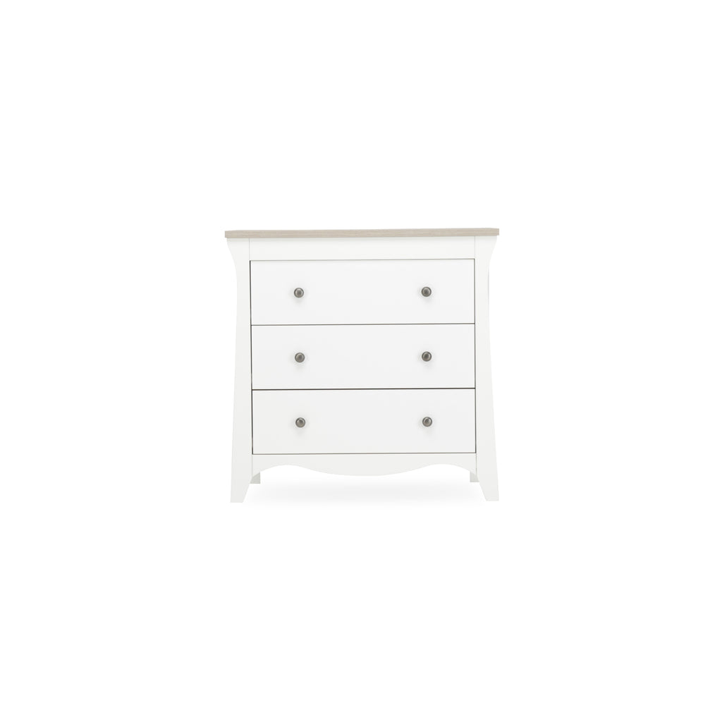 Cuddleco Clara Dresser & Changer - White & Ash