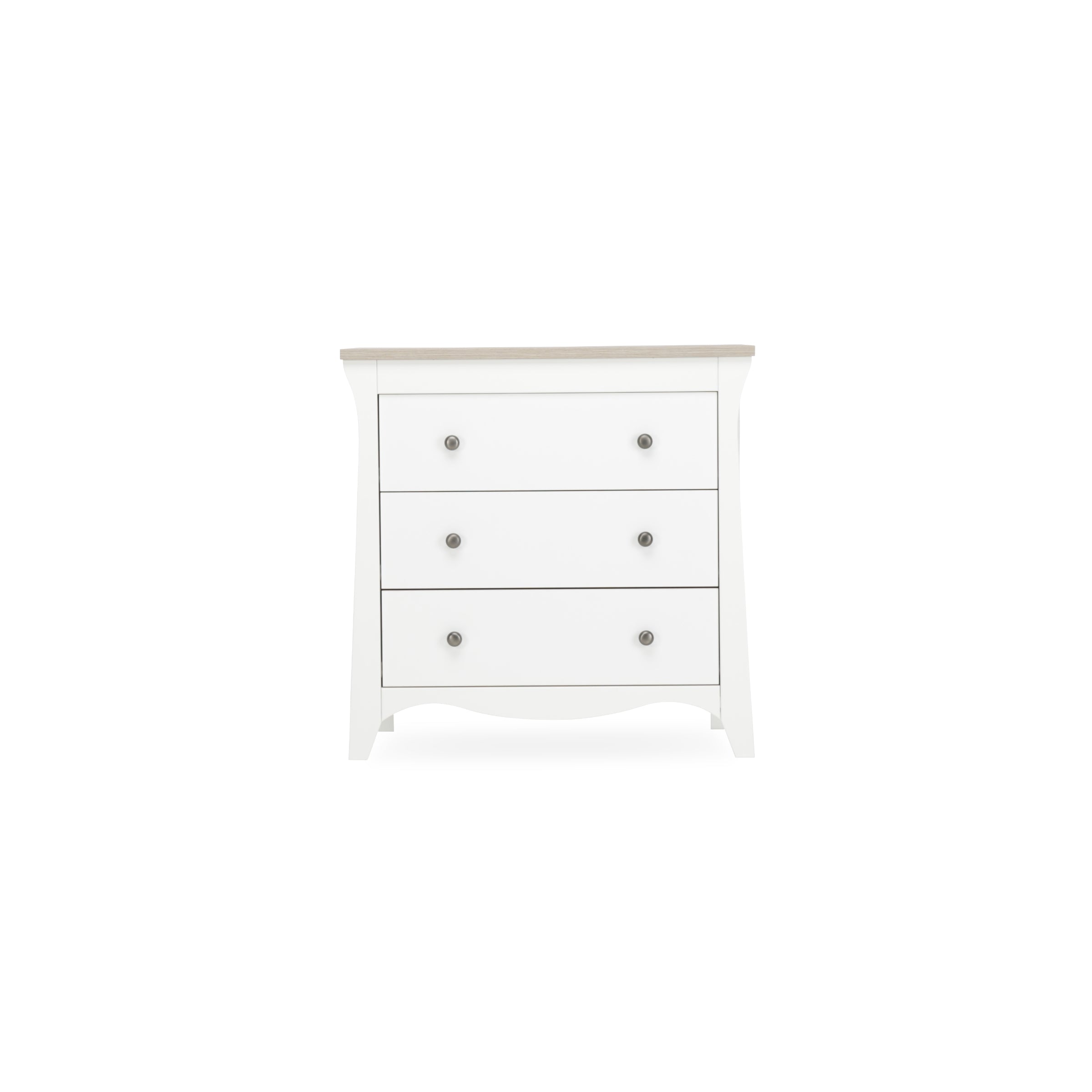 Cuddleco Clara Dresser & Changer - White & Ash