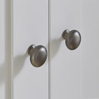 Cuddleco Clara Wardrobe - White & Ash