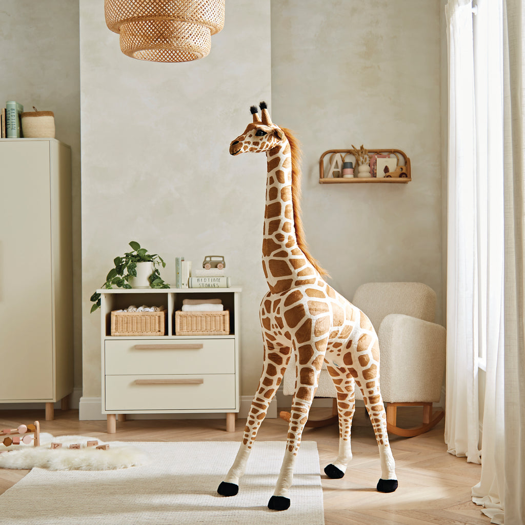 CuddleCo Large Standing Giraffe Stuffed Animal 100cm