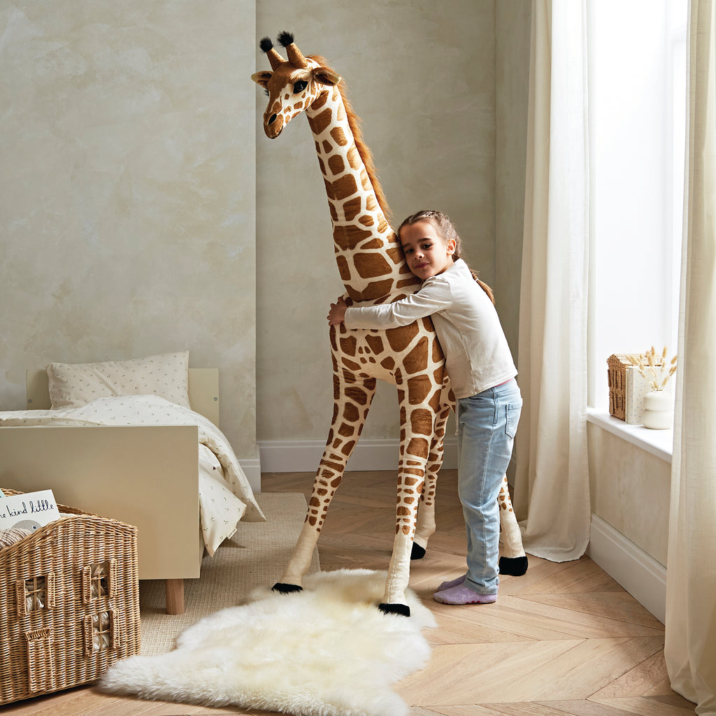 CuddleCo Large Standing Giraffe Stuffed Animal 100cm
