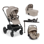 Nuna MIXX Next with ARRA Flex & Base Curv Travel  System Bundle