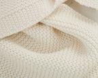 Tutti Bambini Knitted Blanket - Fresh Cream