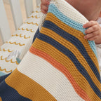 Tutti Bambini Knitted Blanket - Our Planet