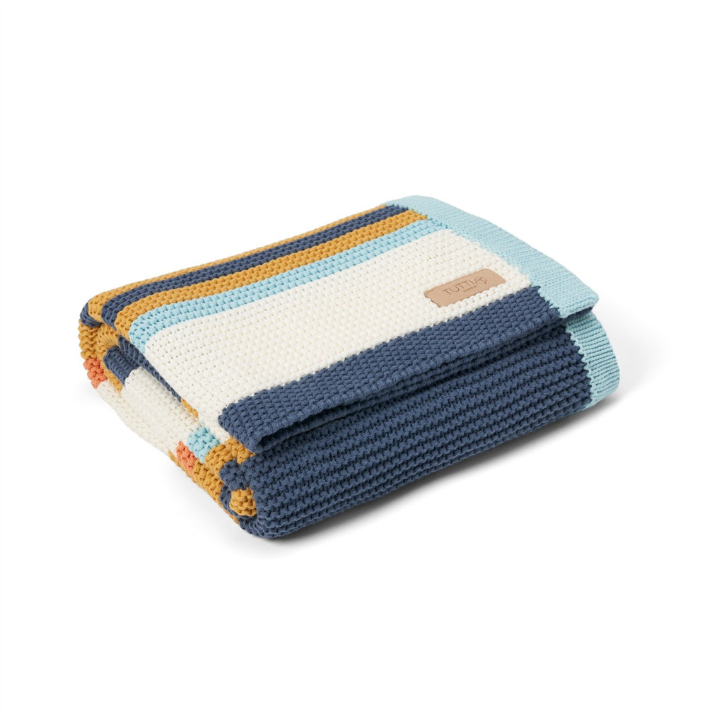 Tutti Bambini Knitted Blanket - Our Planet