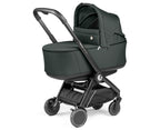 Peg Perego City Loop Chassis, Seat Unit, Bassinet & Primo Viaggio Lounge Travel Bundle - Metal