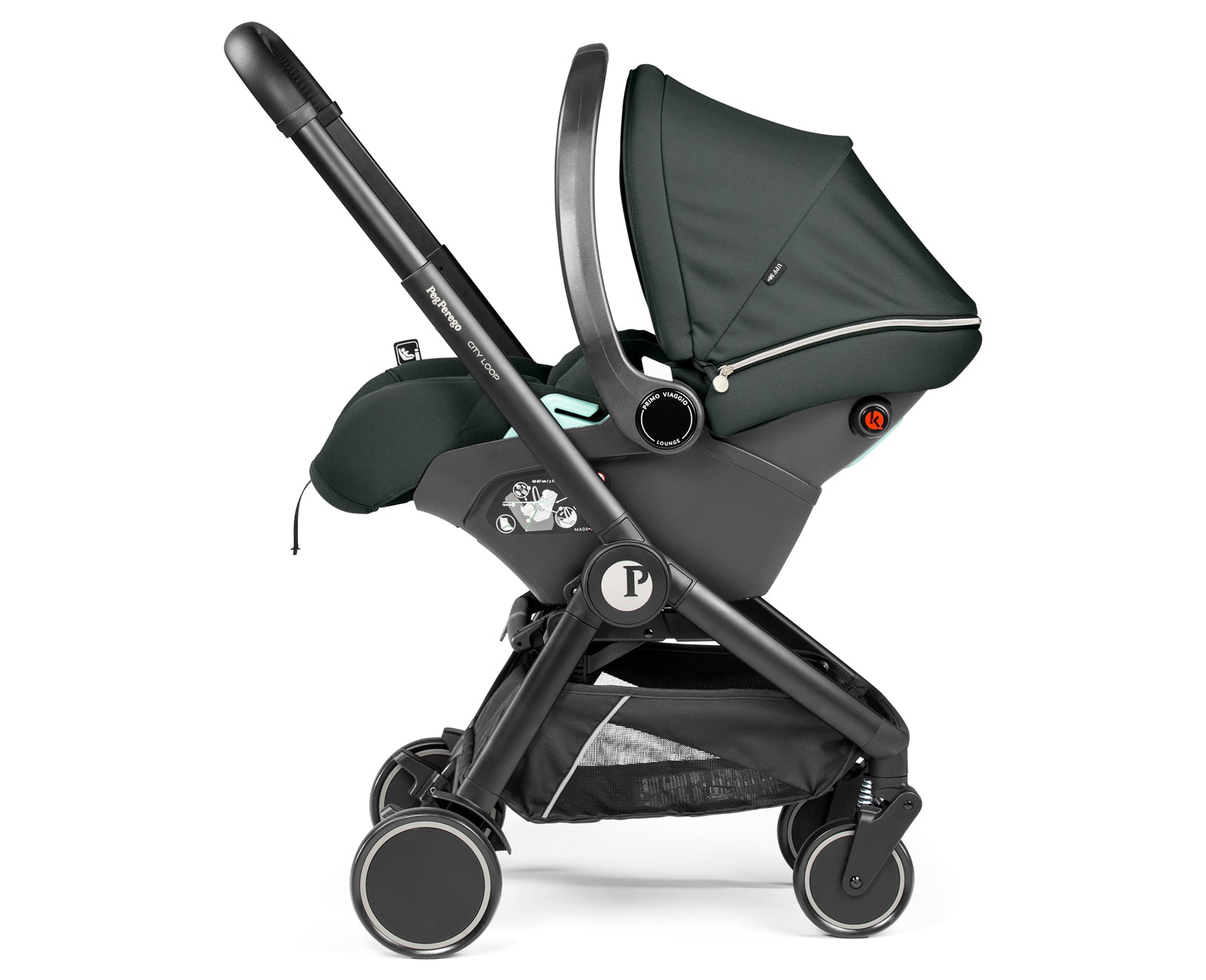 Peg Perego City Loop Chassis & Primo Viaggio Lounge  - Metal