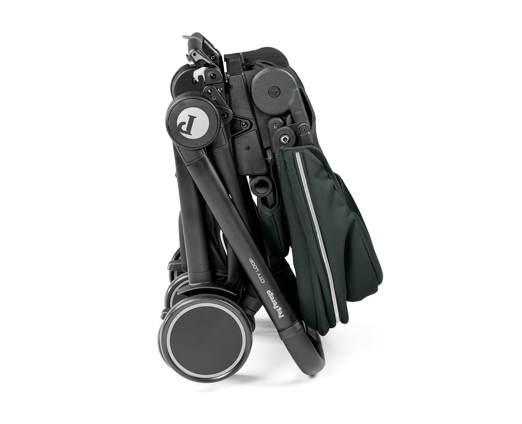 Peg Perego City Loop Chassis, Seat Unit & Primo Viaggio Lounge Bundle - Metal