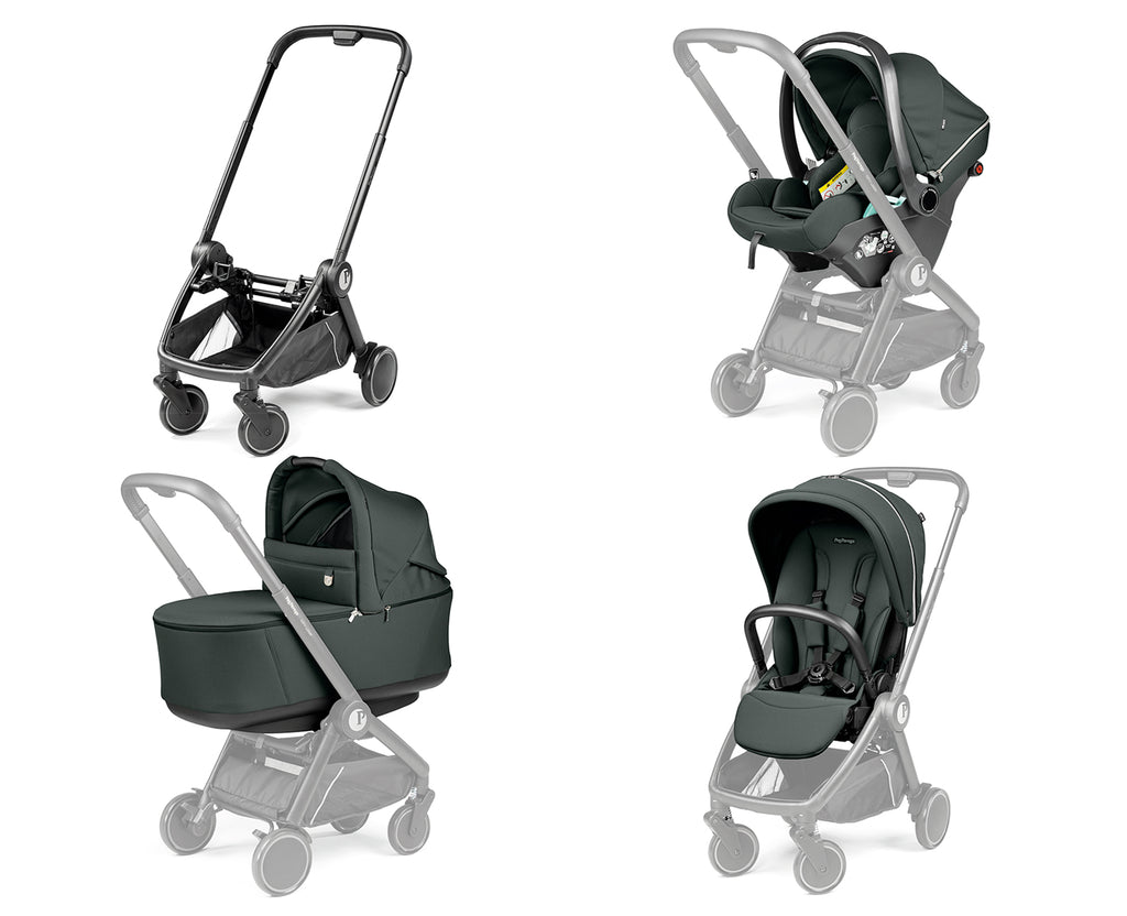 Peg Perego City Loop Chassis & Primo Viaggio Lounge  - Metal
