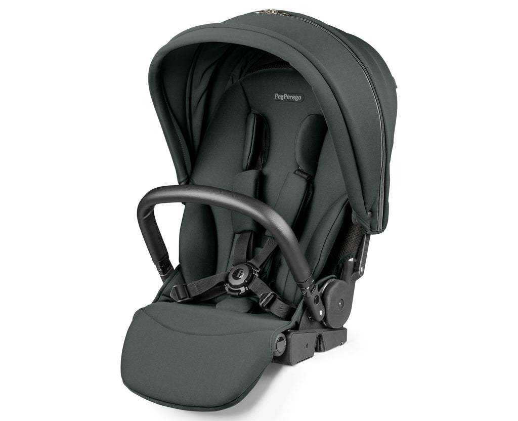 Peg Perego City Loop Chassis, Seat Unit, Bassinet & Primo Viaggio Lounge Travel Bundle - Metal