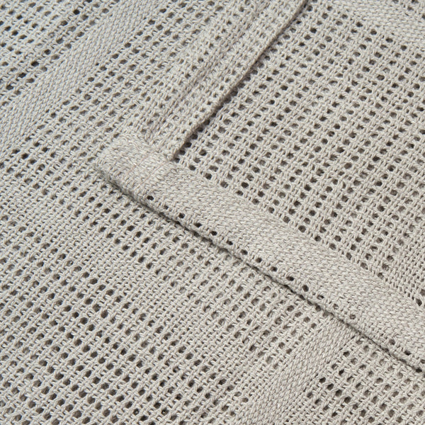Clair de Lune Soft Cotton Cellular Cot Blanket - Grey