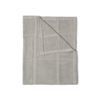 Clair de Lune Soft Cotton Cellular Cot Blanket - Grey