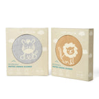 Clair De Lune Reversible Lion Knitted Blanket