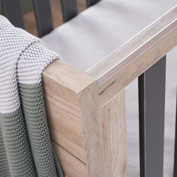 Tutti Bambini Como 2 Piece Room Set - Distressed Oak & Slate Grey