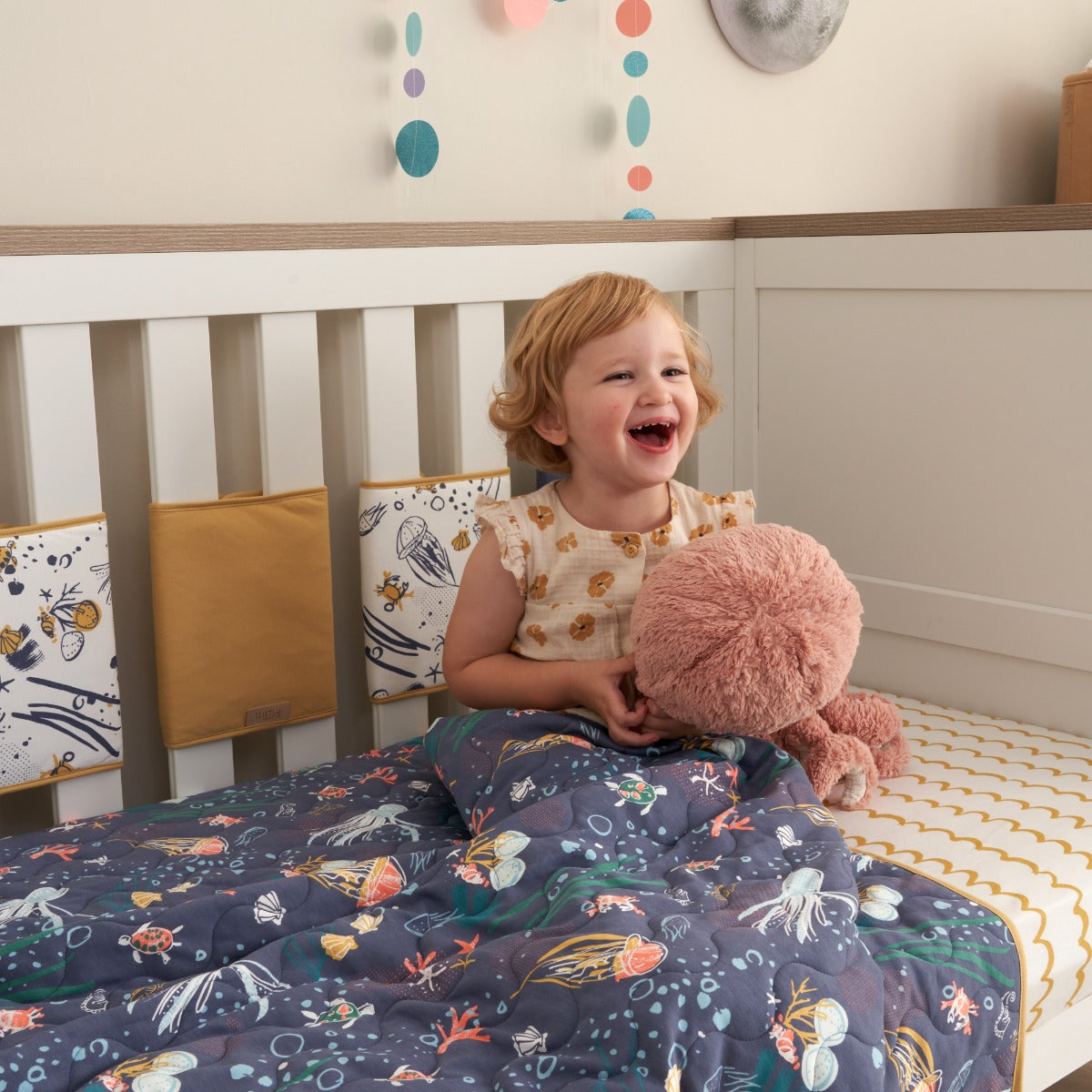 Tutti Bambini Cot & Cot Bed Coverlet - Our Planet