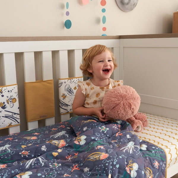 Tutti Bambini Cot & Cot Bed Coverlet - Our Planet