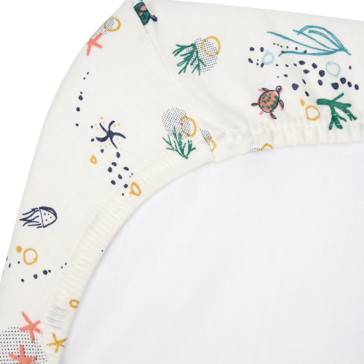 Tutti Bambini Cot Bed Fitted Sheets 2pk - Our Planet