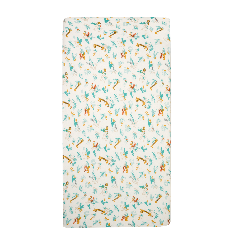 Tutti Bambini Cot Bed Fitted Sheets 2pk - Run Wild