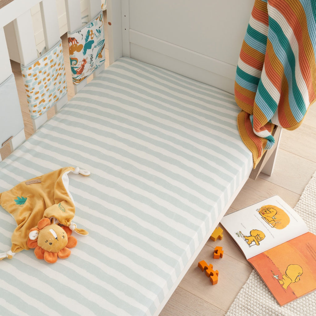 Tutti Bambini Cot Fitted Sheets 2pk - Run Wild